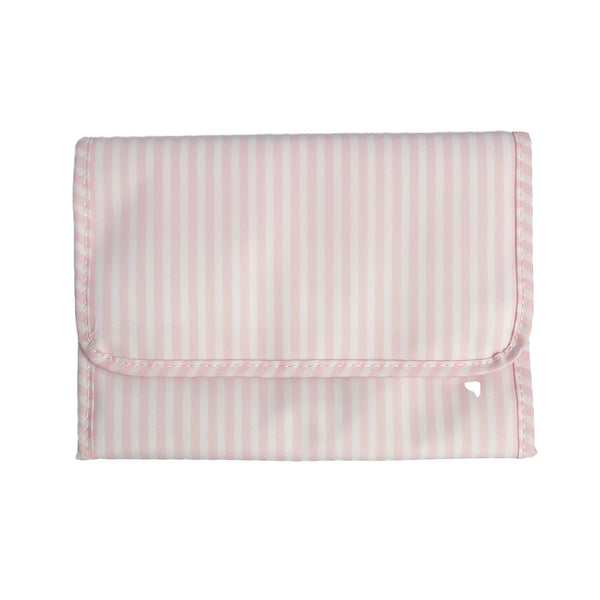 Mini Rollup Hanging Bag Sky Pimlico Pink Stripe