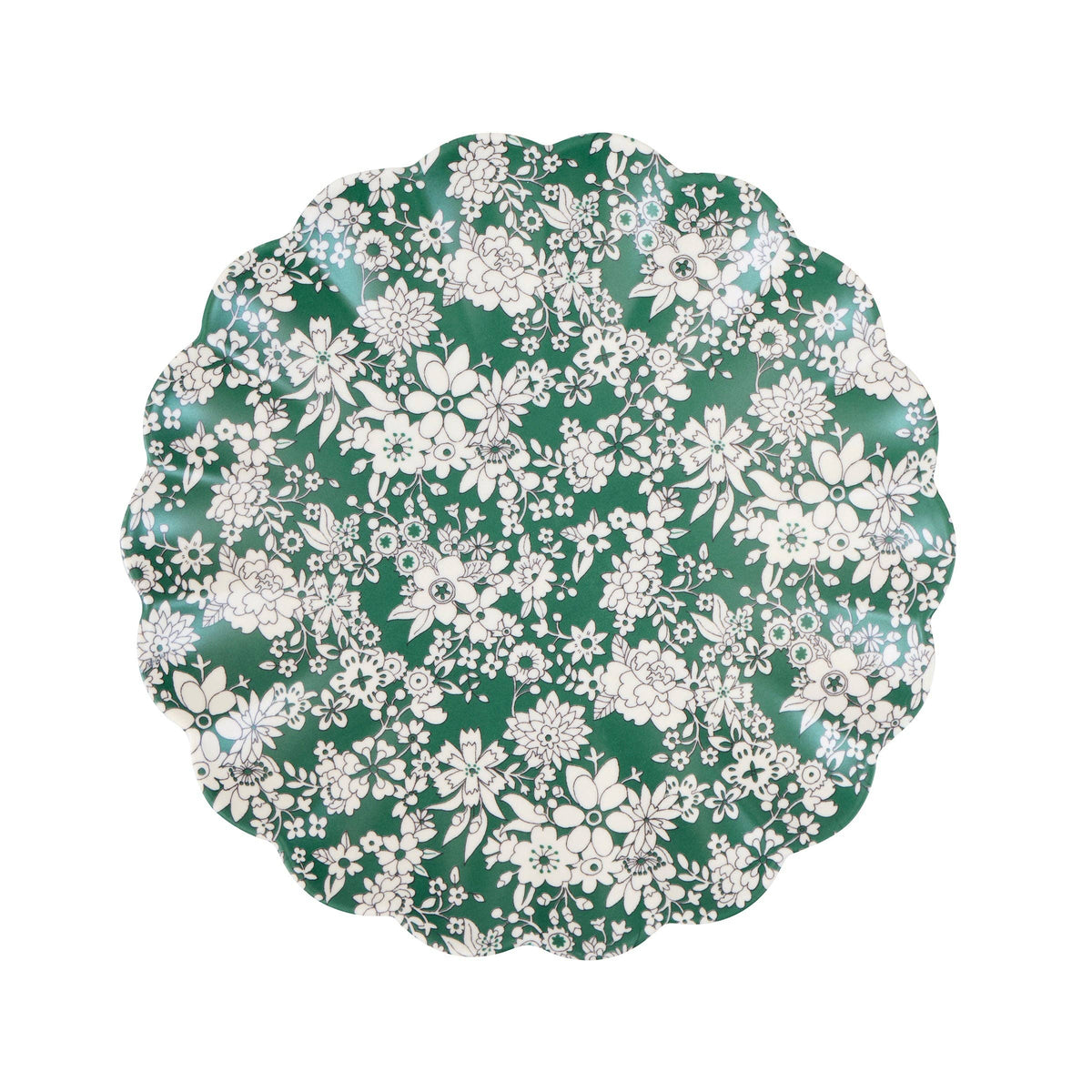 Meri Meri x Liberty Red & Green Reusable Small Plates
