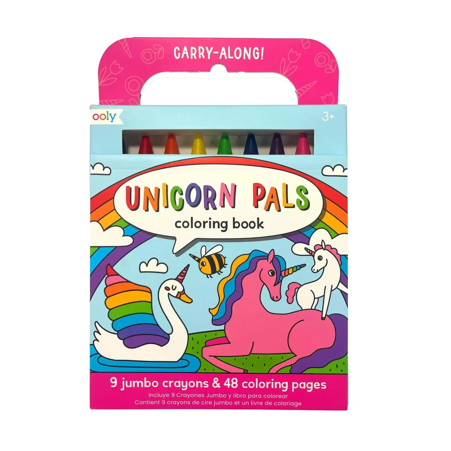 Carry-Along: Coloring Book Set Unicorn Pals