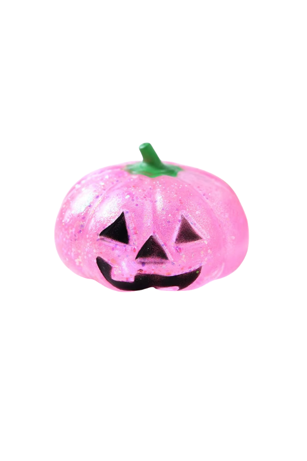 Pink Pumpkin Squishy Toy