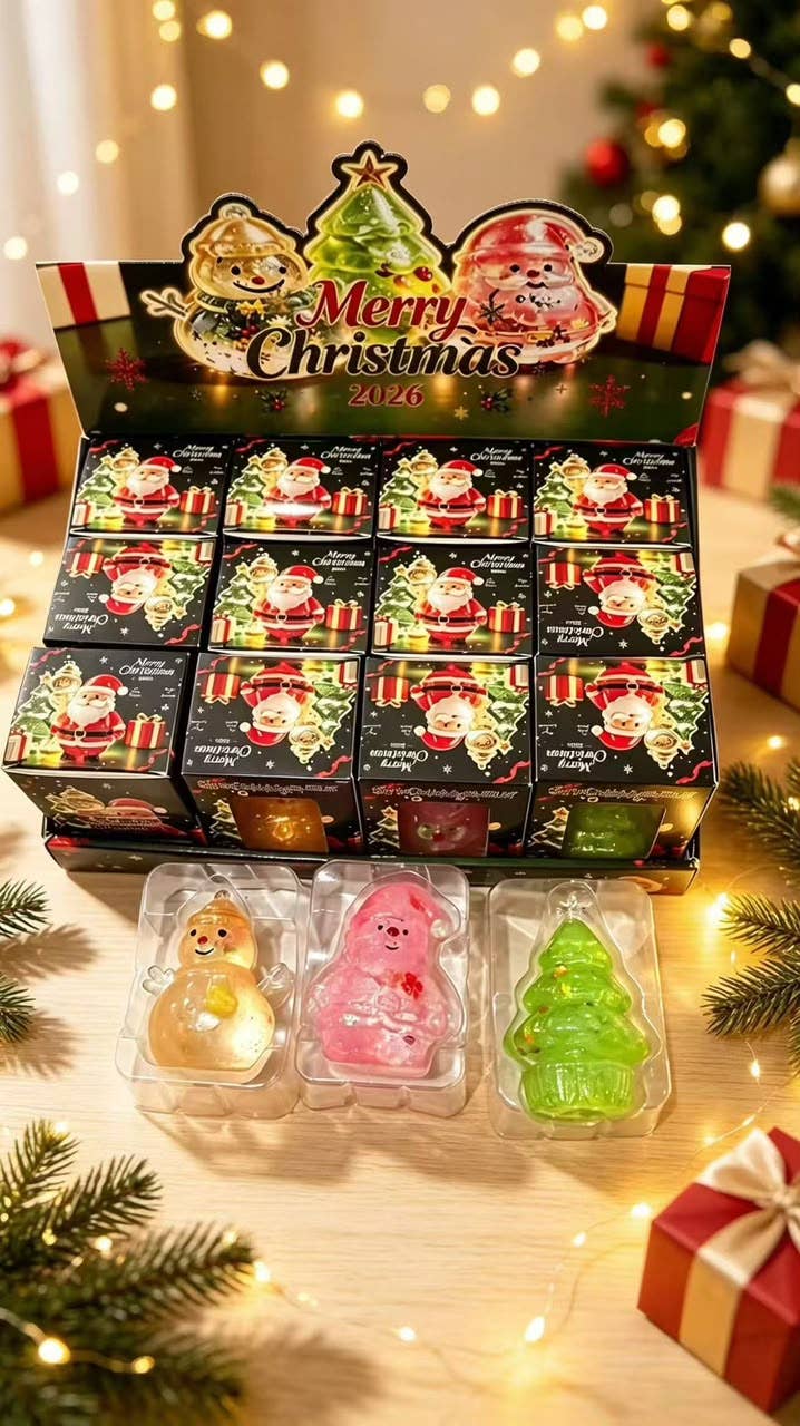Christmas Squishy Maltose – Santa, Snowman & Christmas