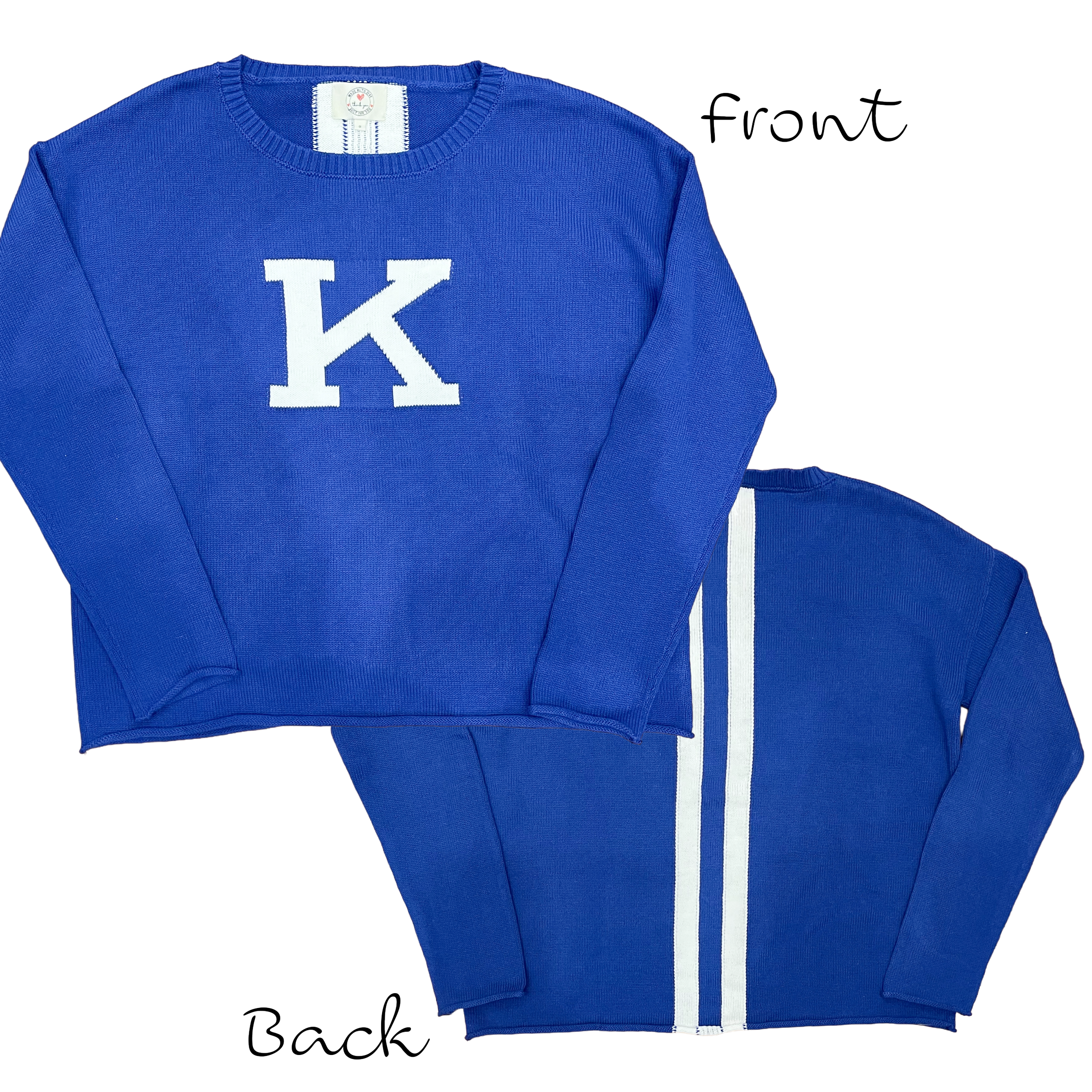 Royal Blue Kentucky Sweater