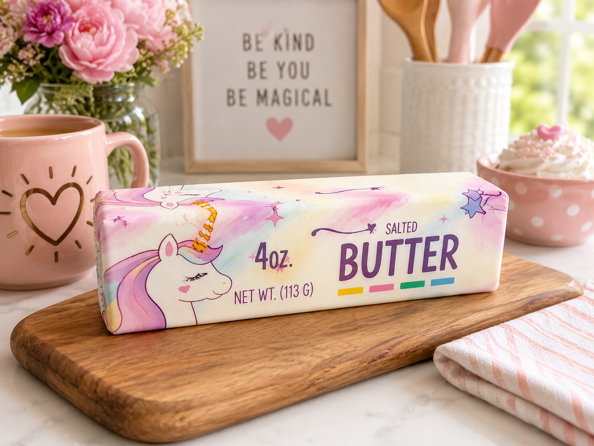 Unicorn Butter Squishy – Slow Rise Sensory Fidget Toy