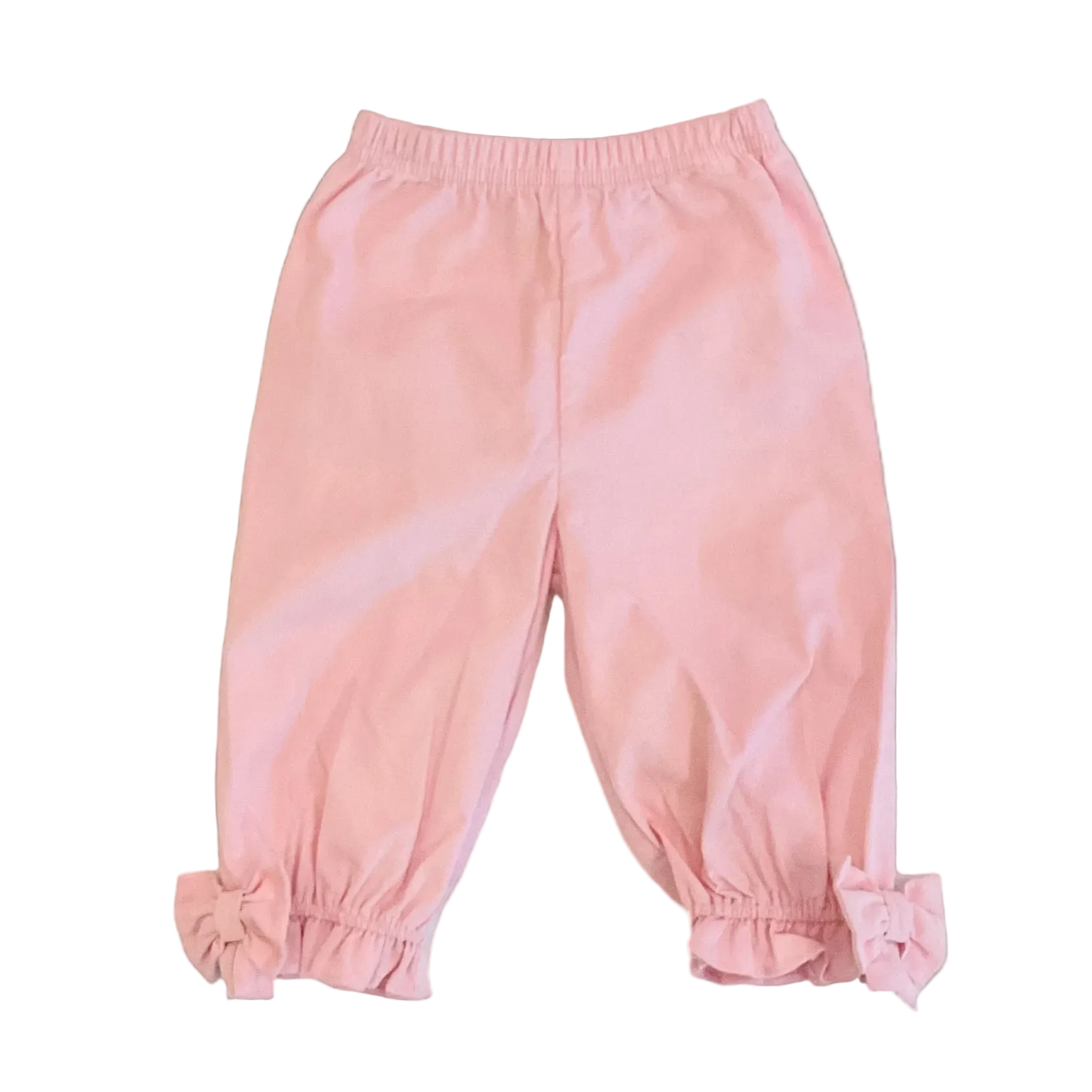 Noelle Bow Pink Cord Pants