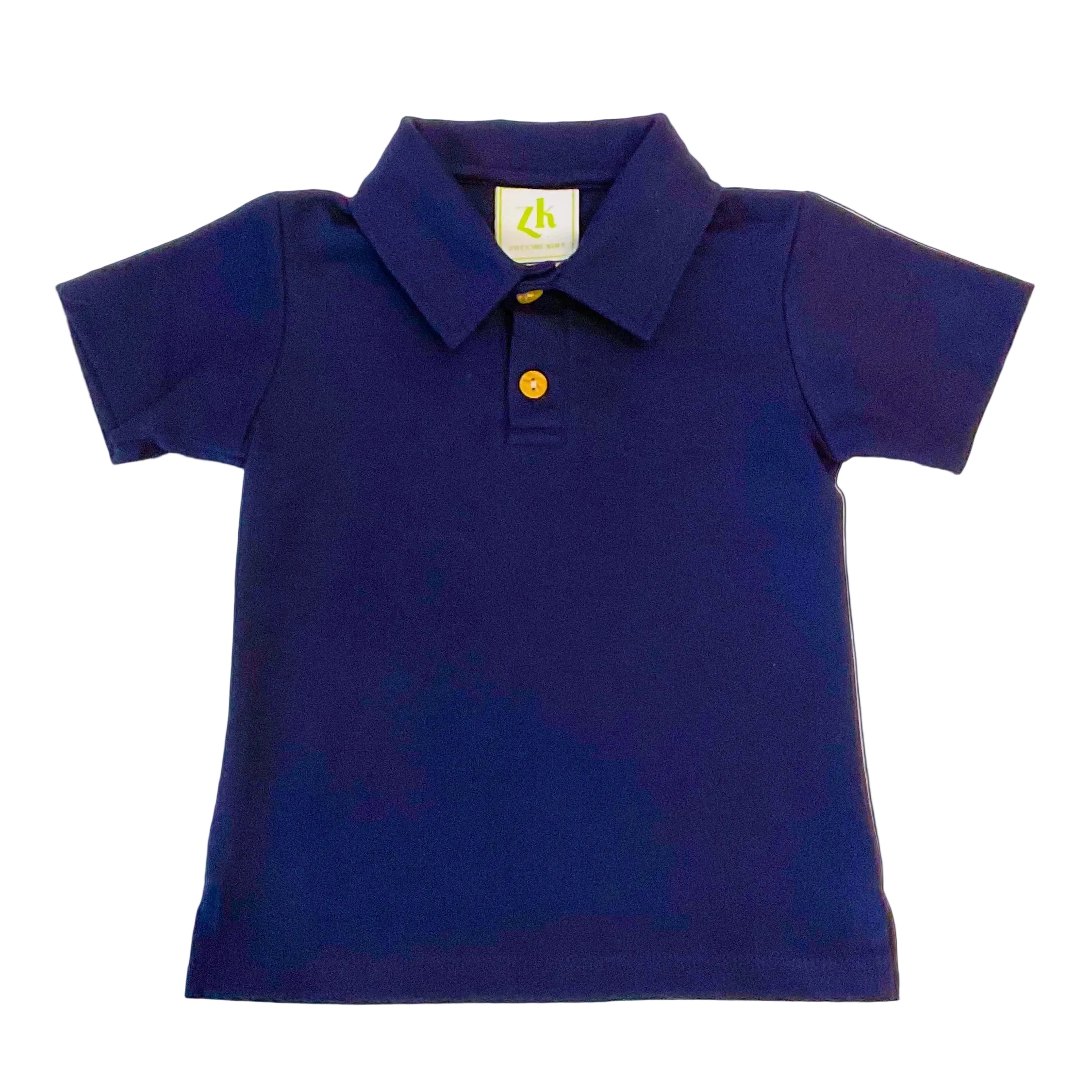 Navy Short Sleeve Polo