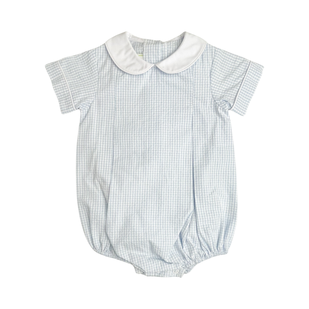Jake Bubble in Light Blue mini Seersucker