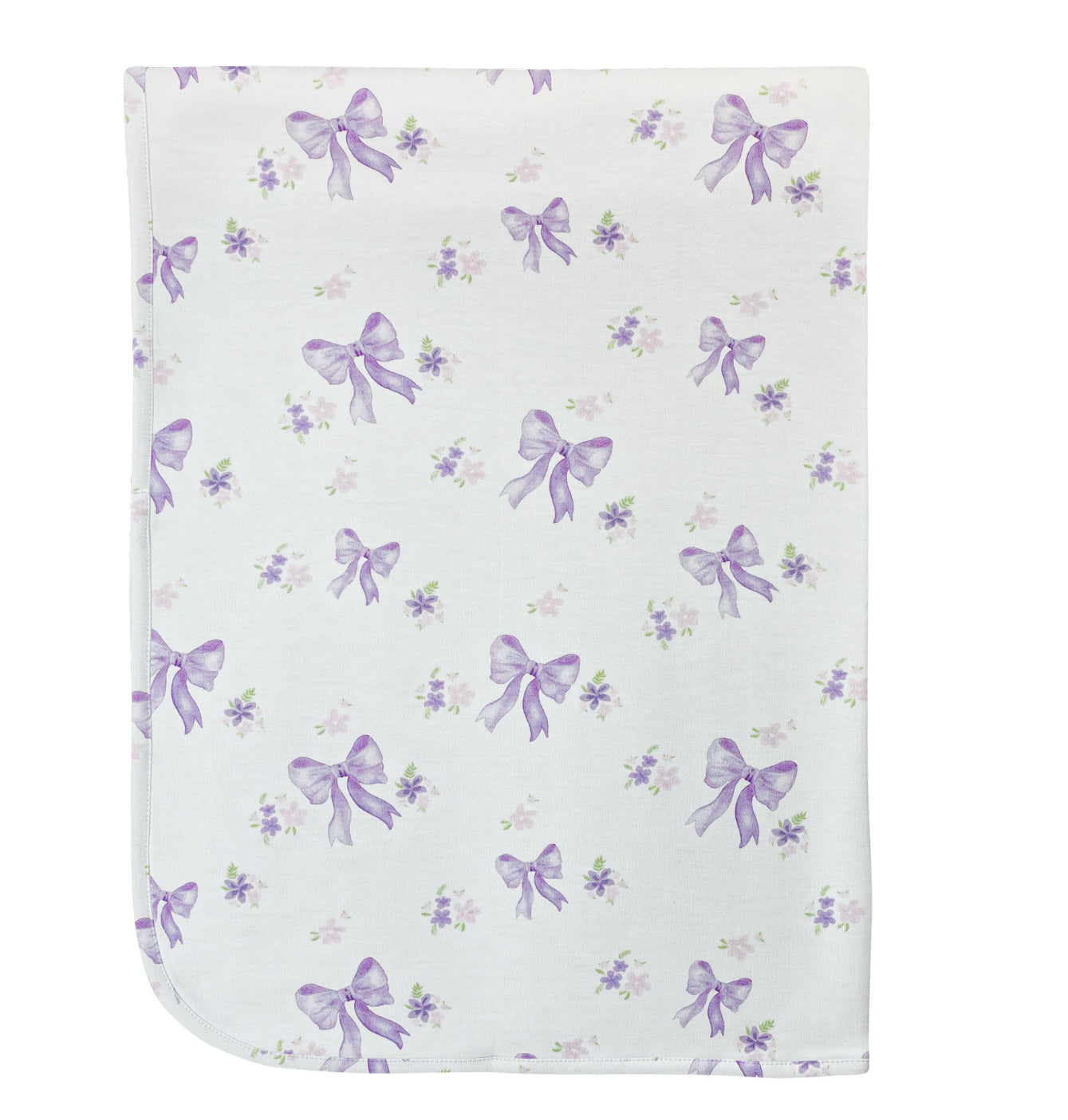 Lavender Bows Blanket