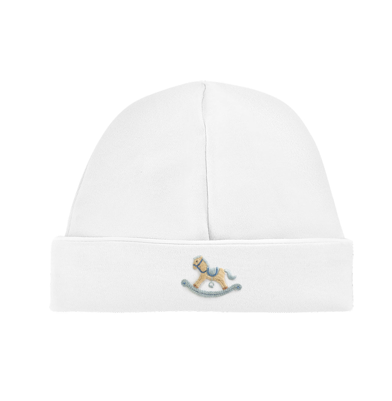 Cute Rocking Horse- White Hat