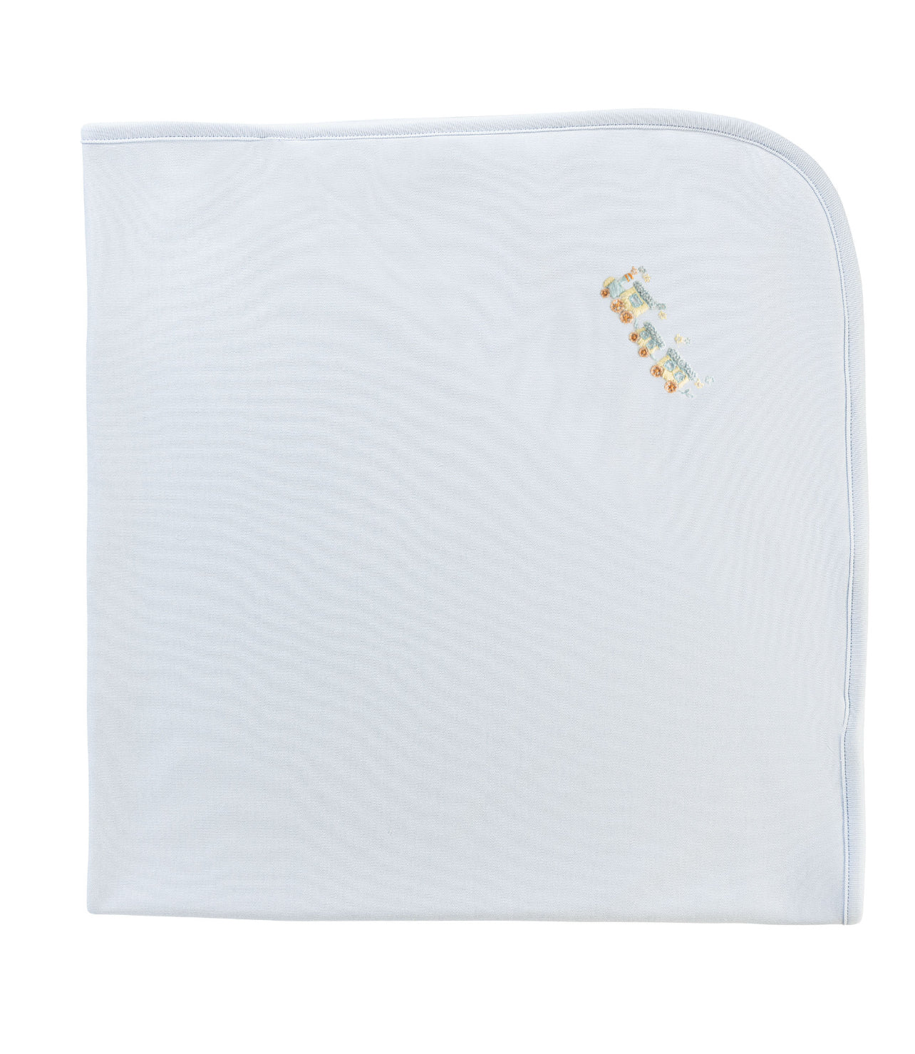 Little Train Blue Blanket