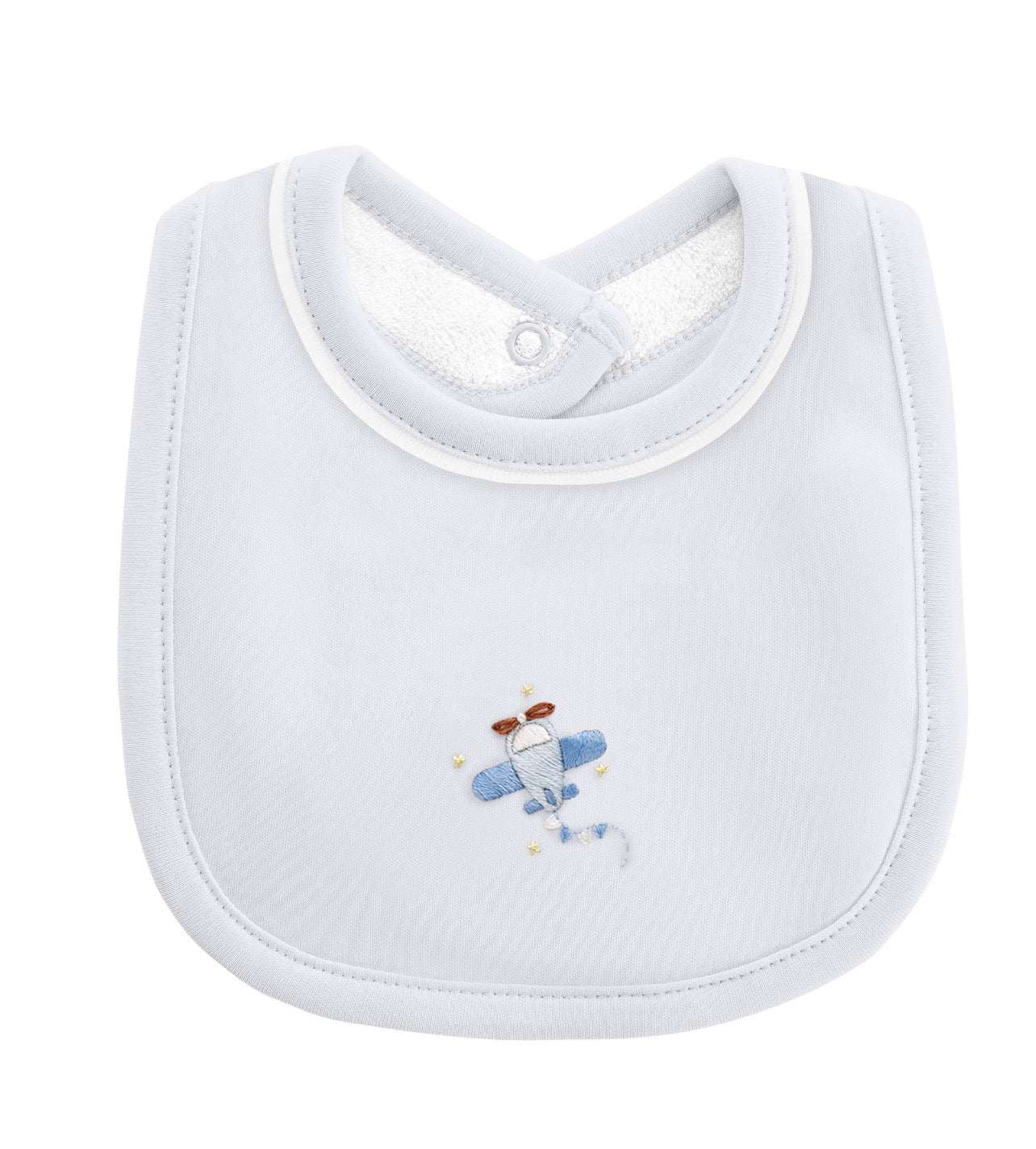 Sky Adventures Blue Bib