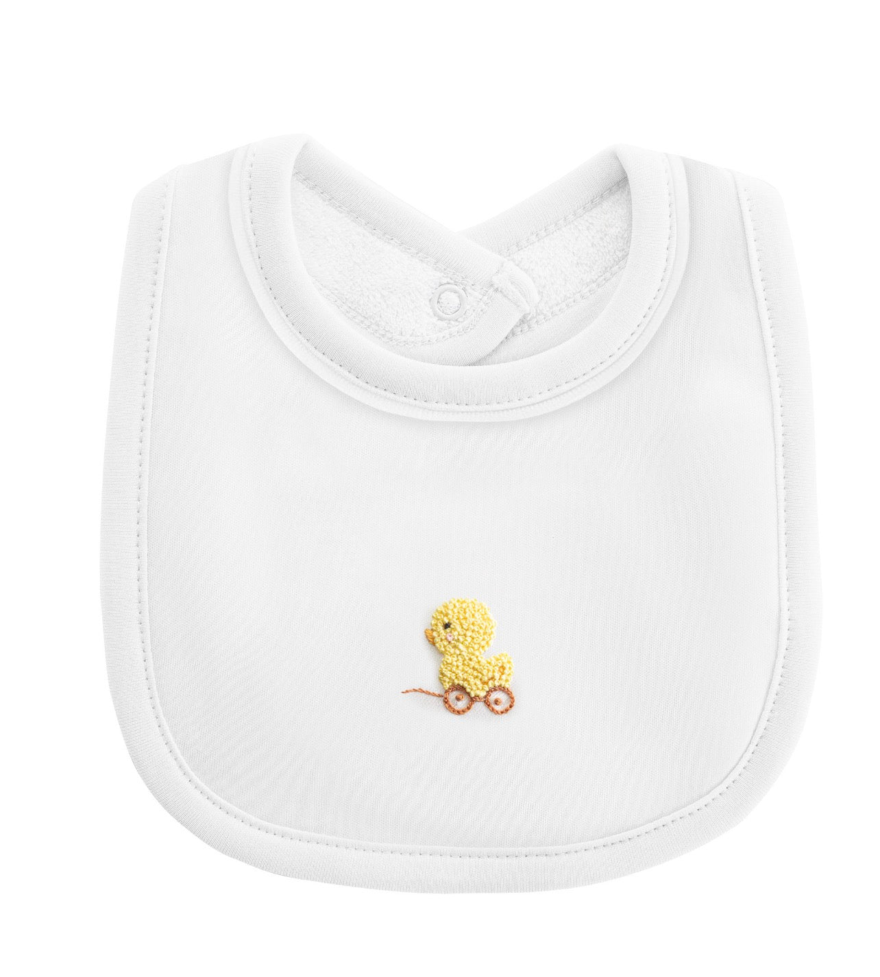 Little Duck White Bib