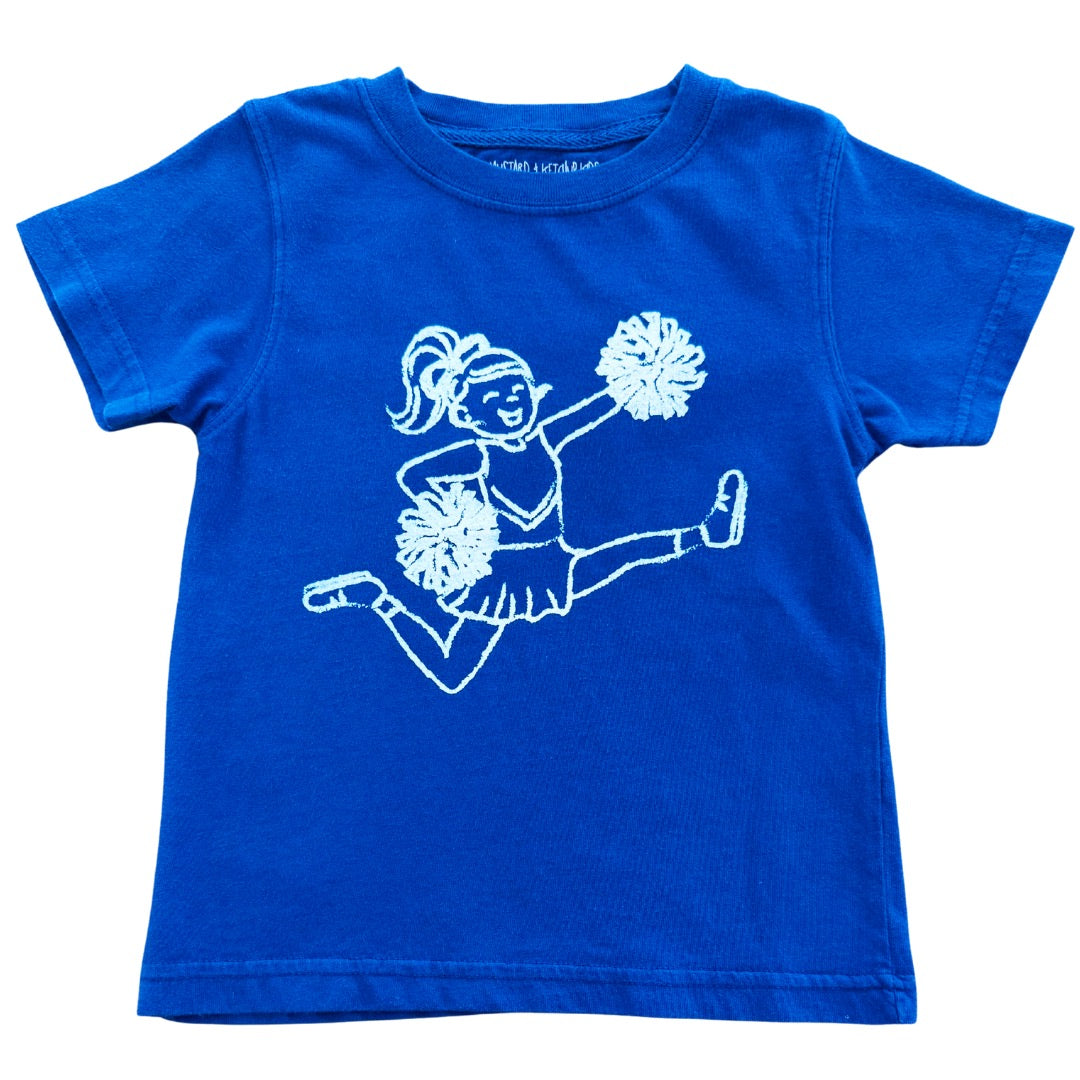 Royal Blue Cheerleader T-Shirt