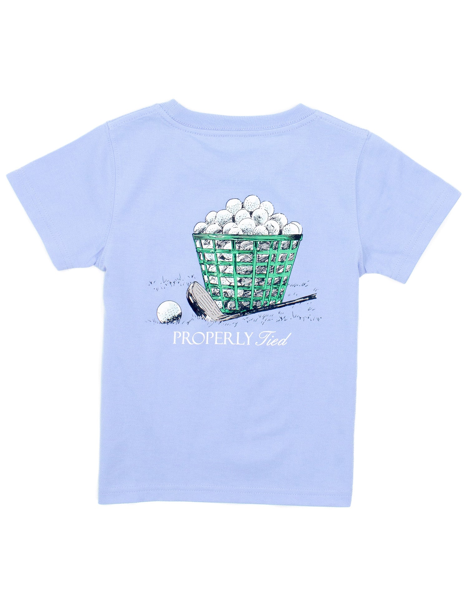 Boys Range Short Sleeve in Light Blue