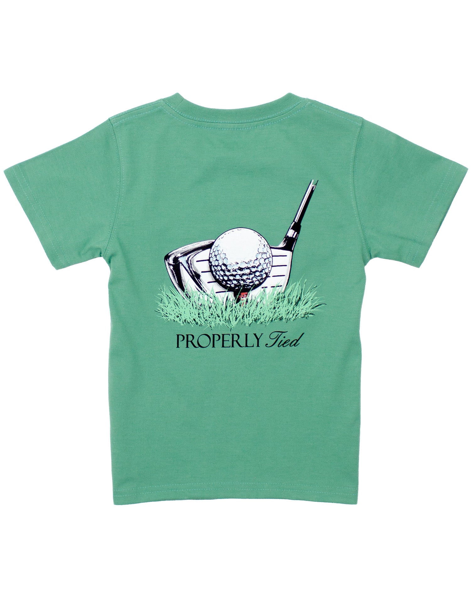 Boys Driver Short Sleeve Ivy Green