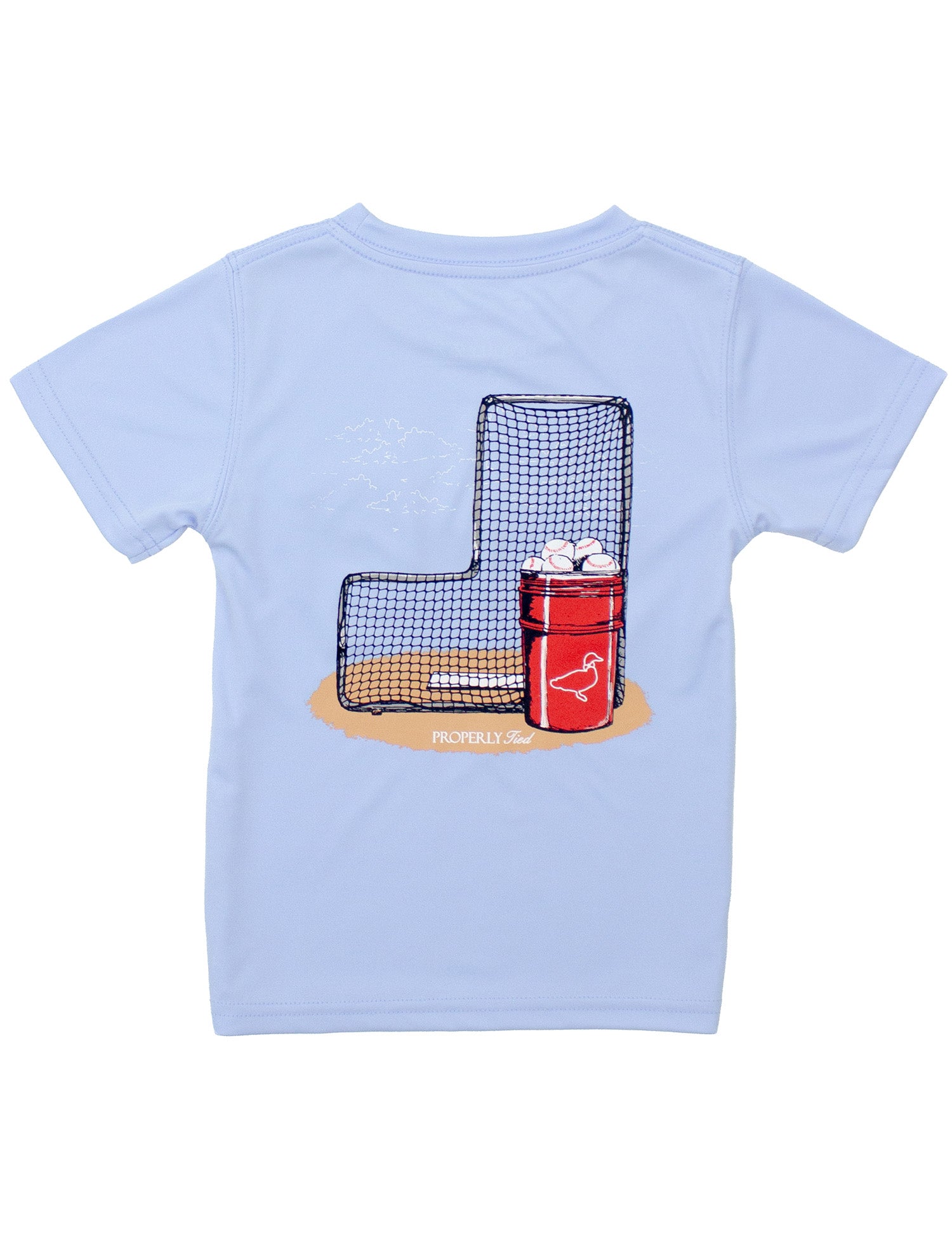 Boys Short Sleeve Performance Tee - Baseball Bucket