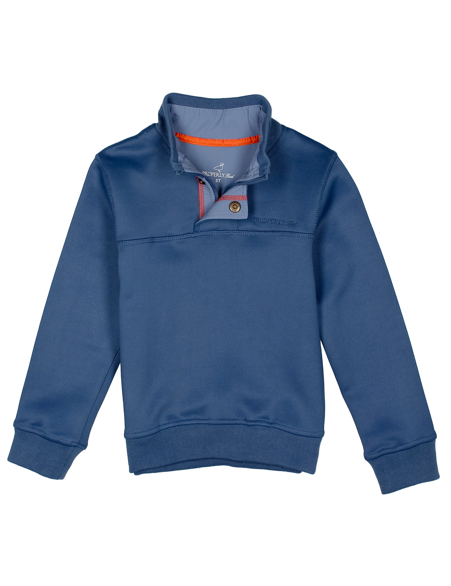 Boys Kennedy Pullover in Stone Blue