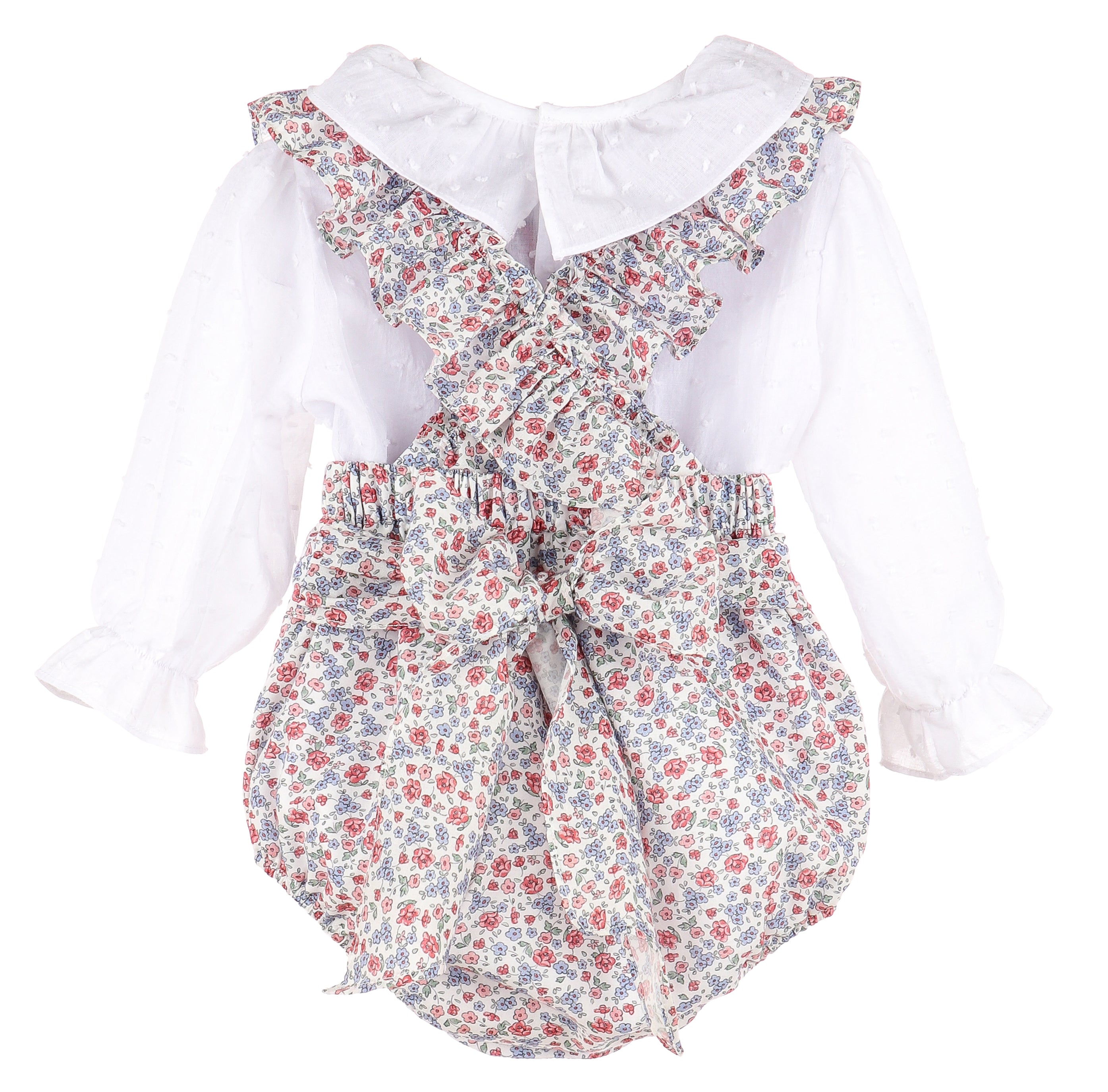 Mulberry Chintz Vintage Floral Overall