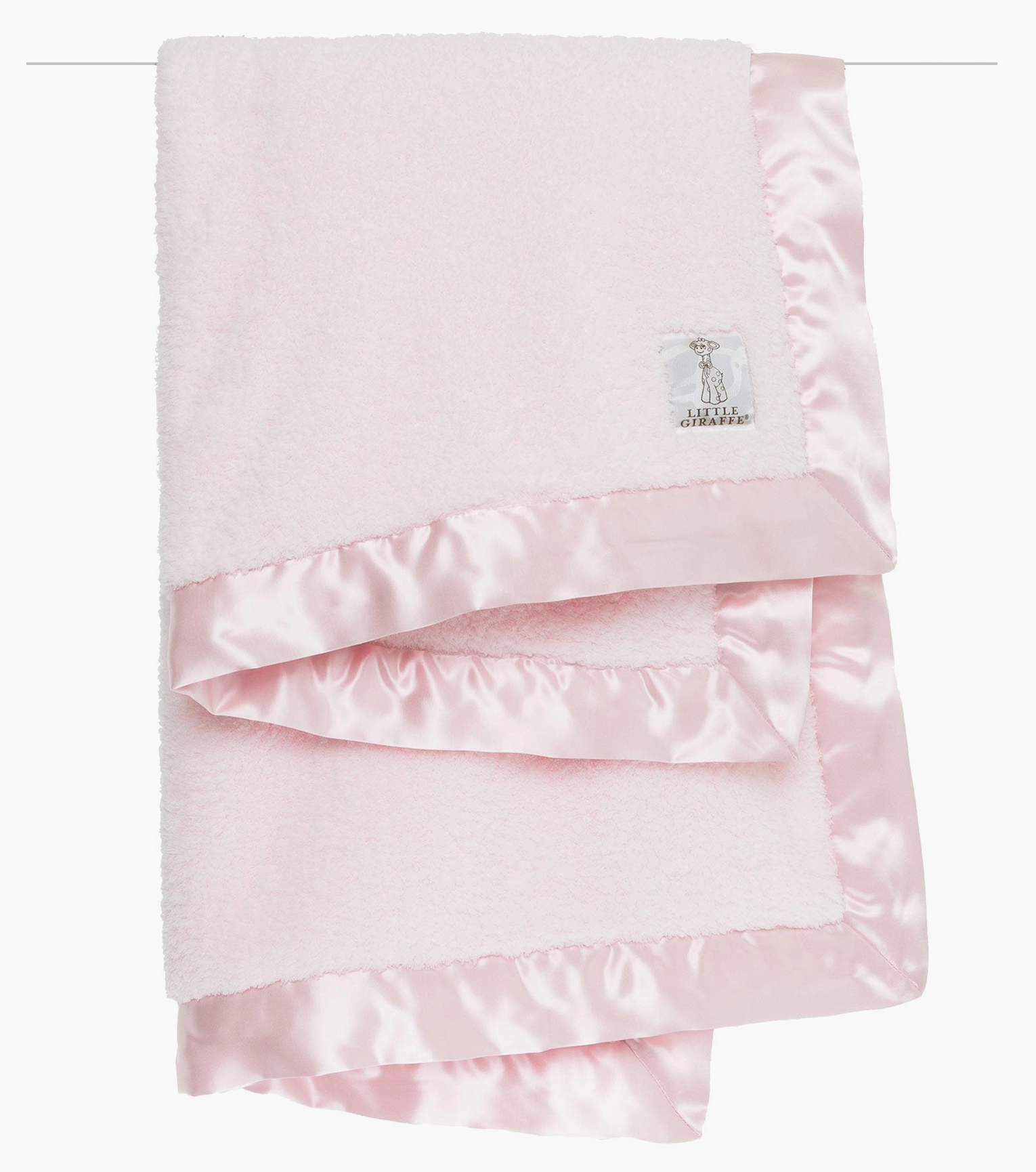 Chenille Baby Blanket - Pink