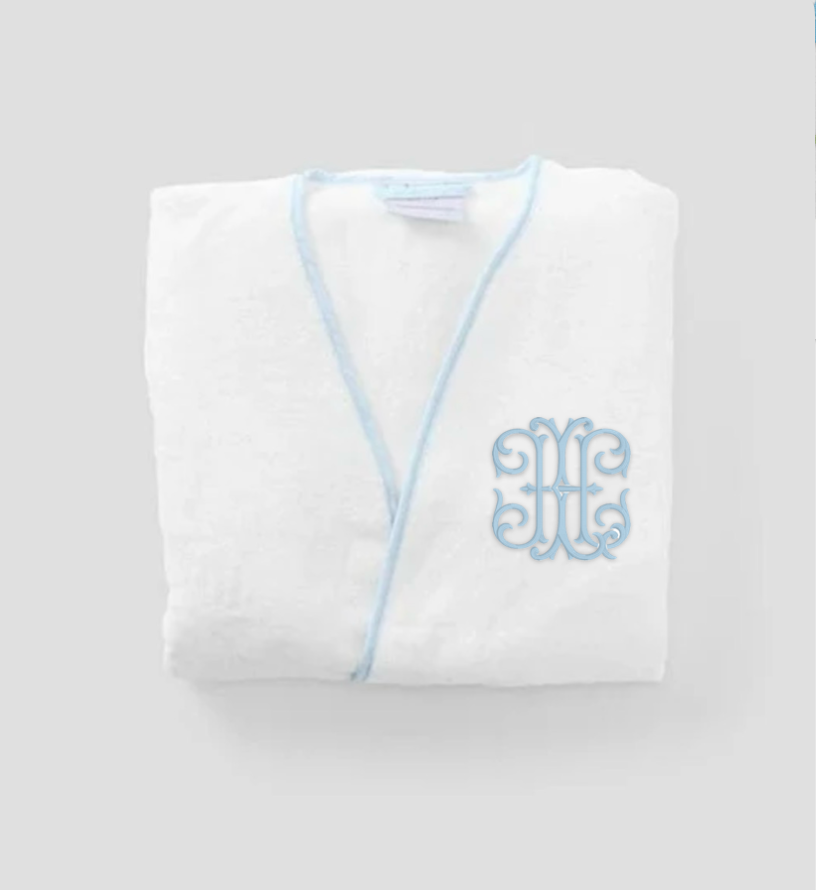 Weezie Bath Robe with Monogram