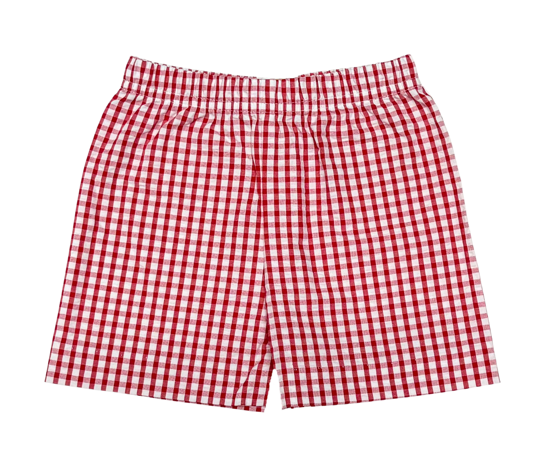 Red Check Leo Shorts