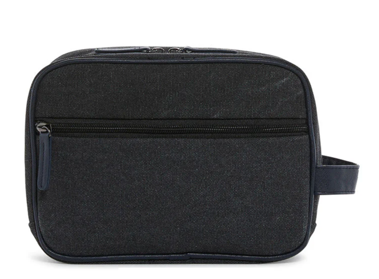 Men's Kit Case - Toiletry Bag Coated Canvas