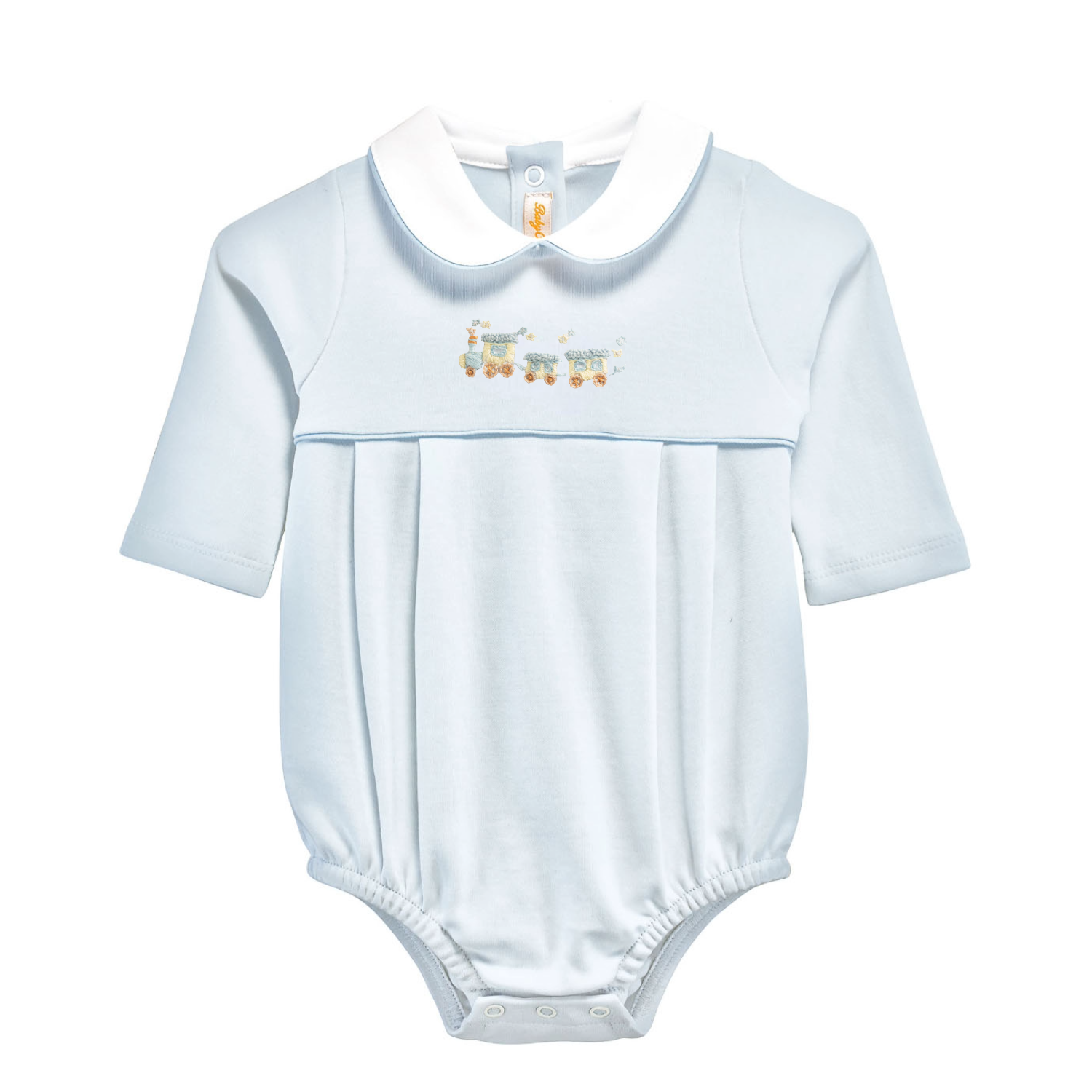 Train Blue Bubble w/Round Collar