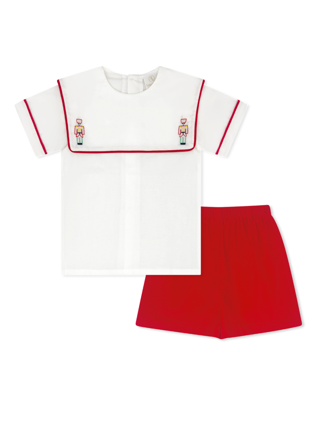 Christian Short Set With Nutcrackers and Red Shorts