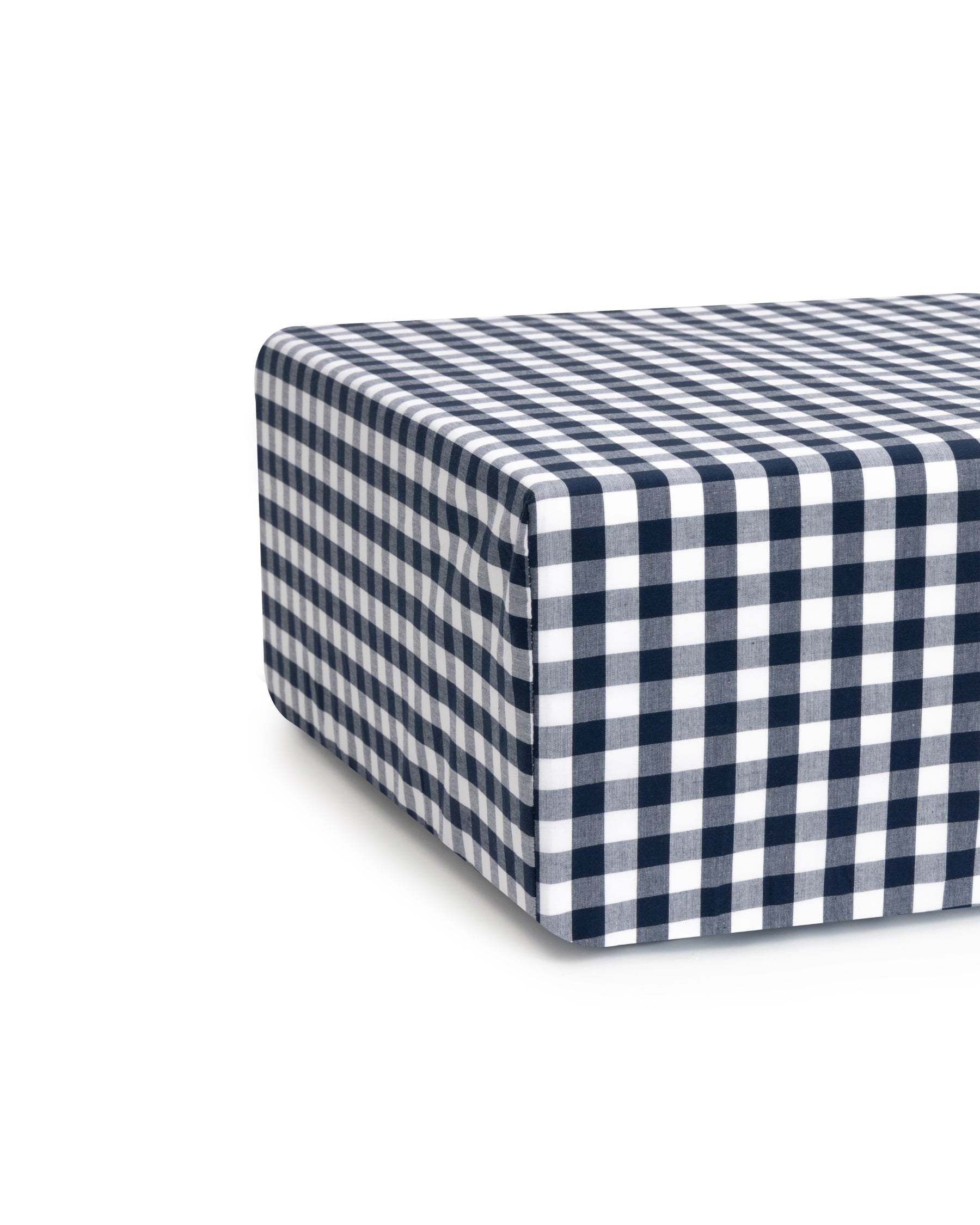 Gingham Crib Sheet - Multiple Colors