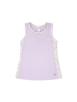 Drew Tank - Petal Purple, Sunny Day Floral