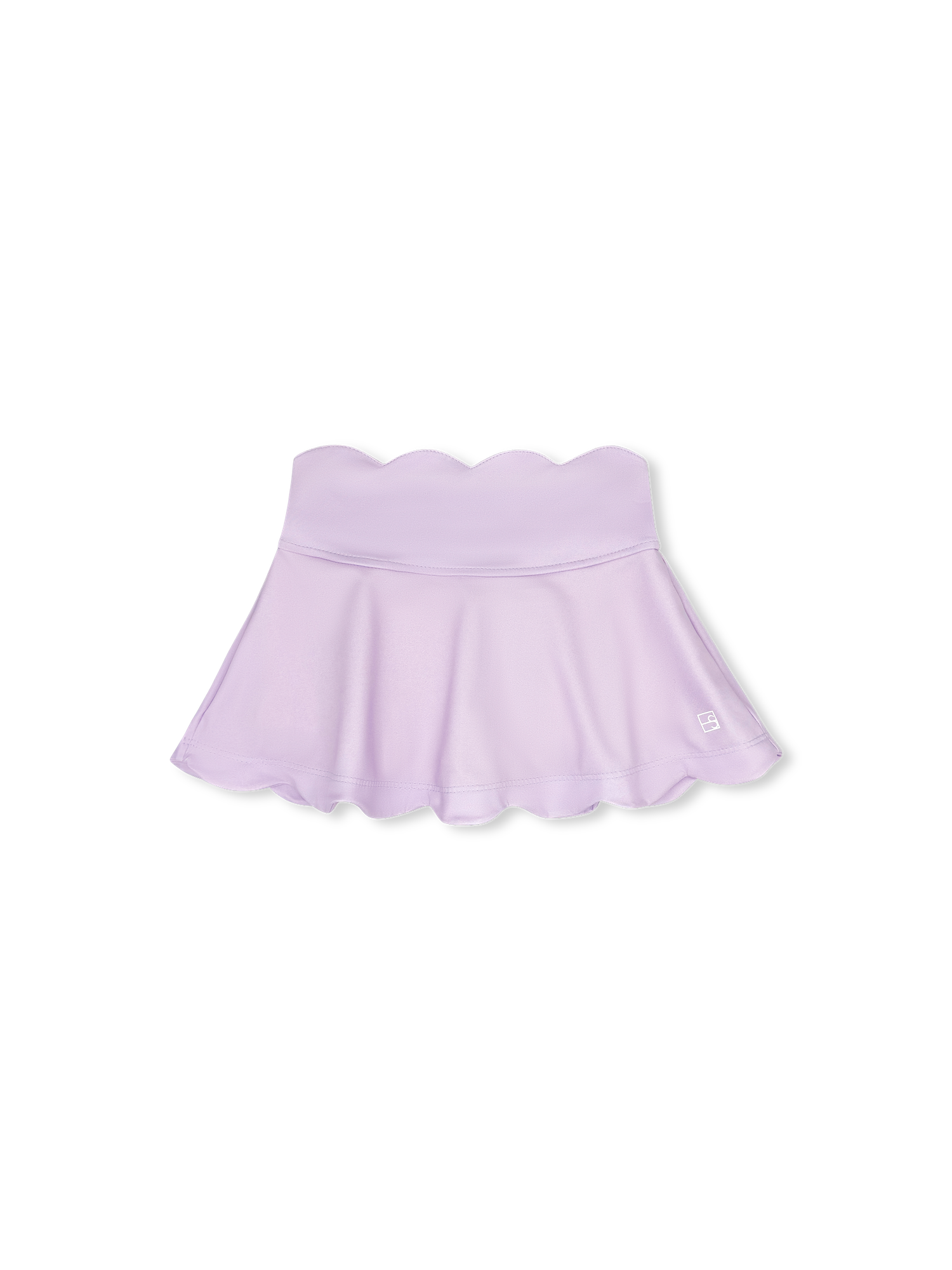 Zoe Scallop Skort - Petal Purple