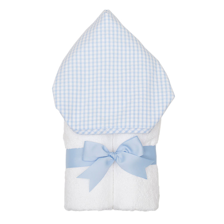 Everykid Towel - Big Blue Check Gingham