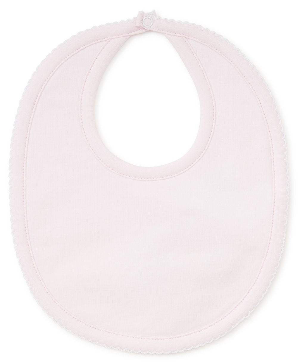 Pink with White Trim Bib