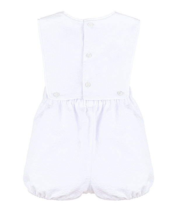 Sip & See Boy Overall in White