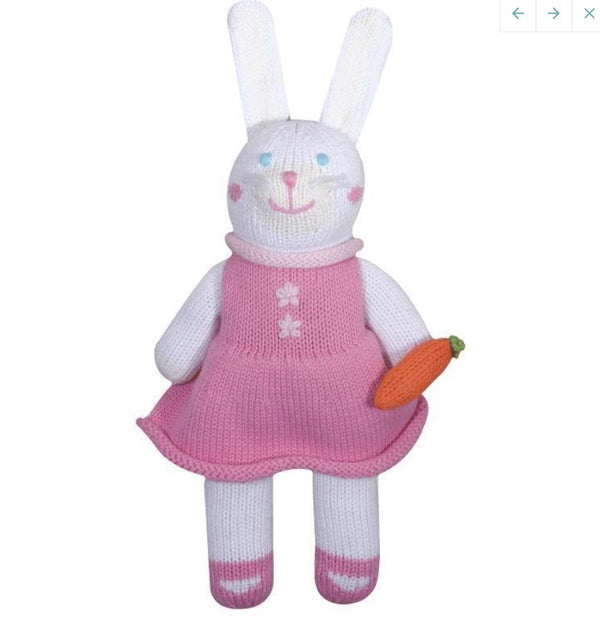 Knit Girl Bunny Doll