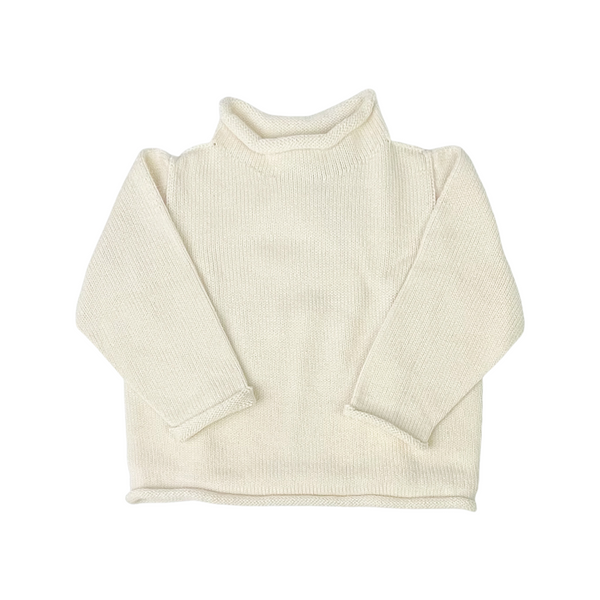 Natural Roll Neck Sweater