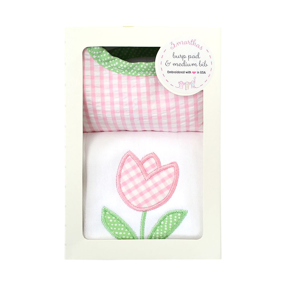 Tulip  Bib & Burp Box Set
