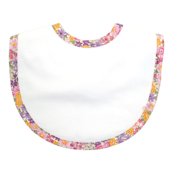 Floral Trim Bib