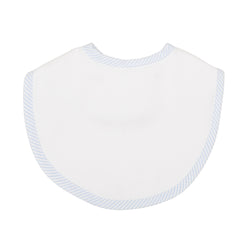 Blue Stripe Bib