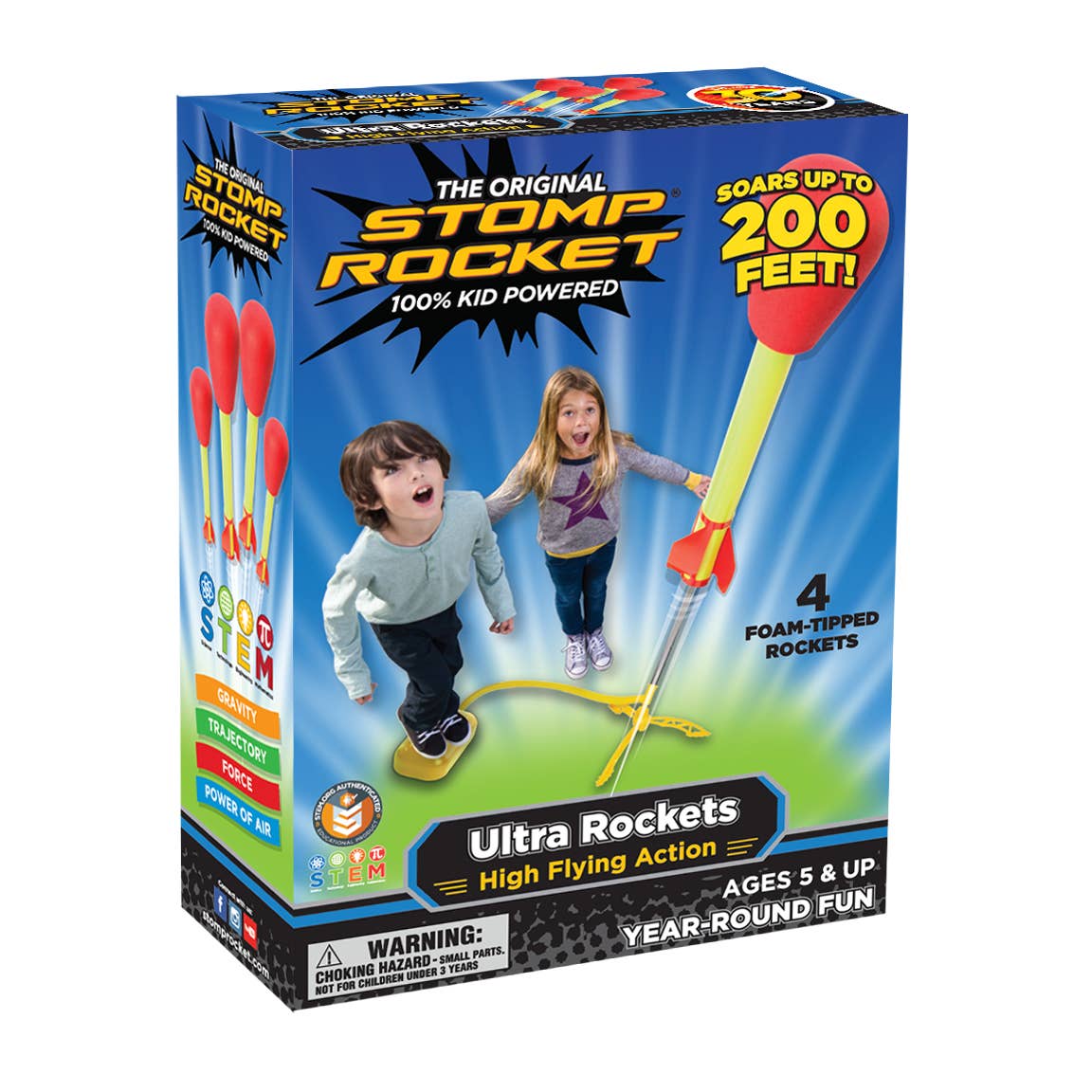 Ultra Stomp Rocket Kit - 4 Rockets