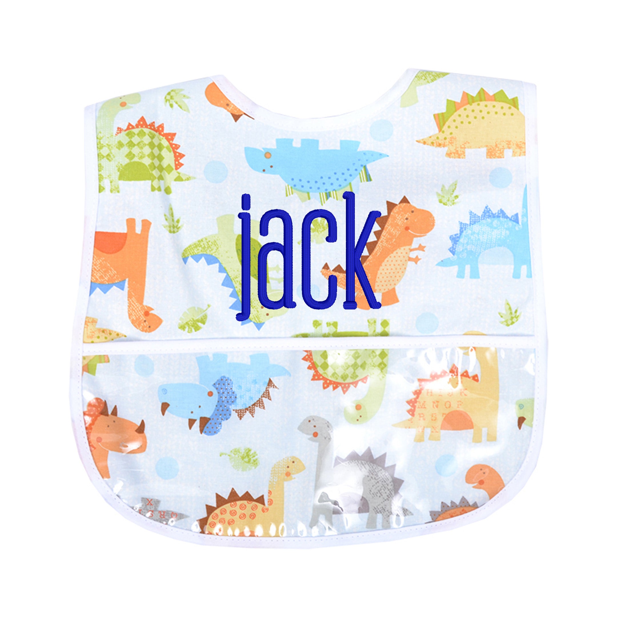 Dinosaur Laminated Bib