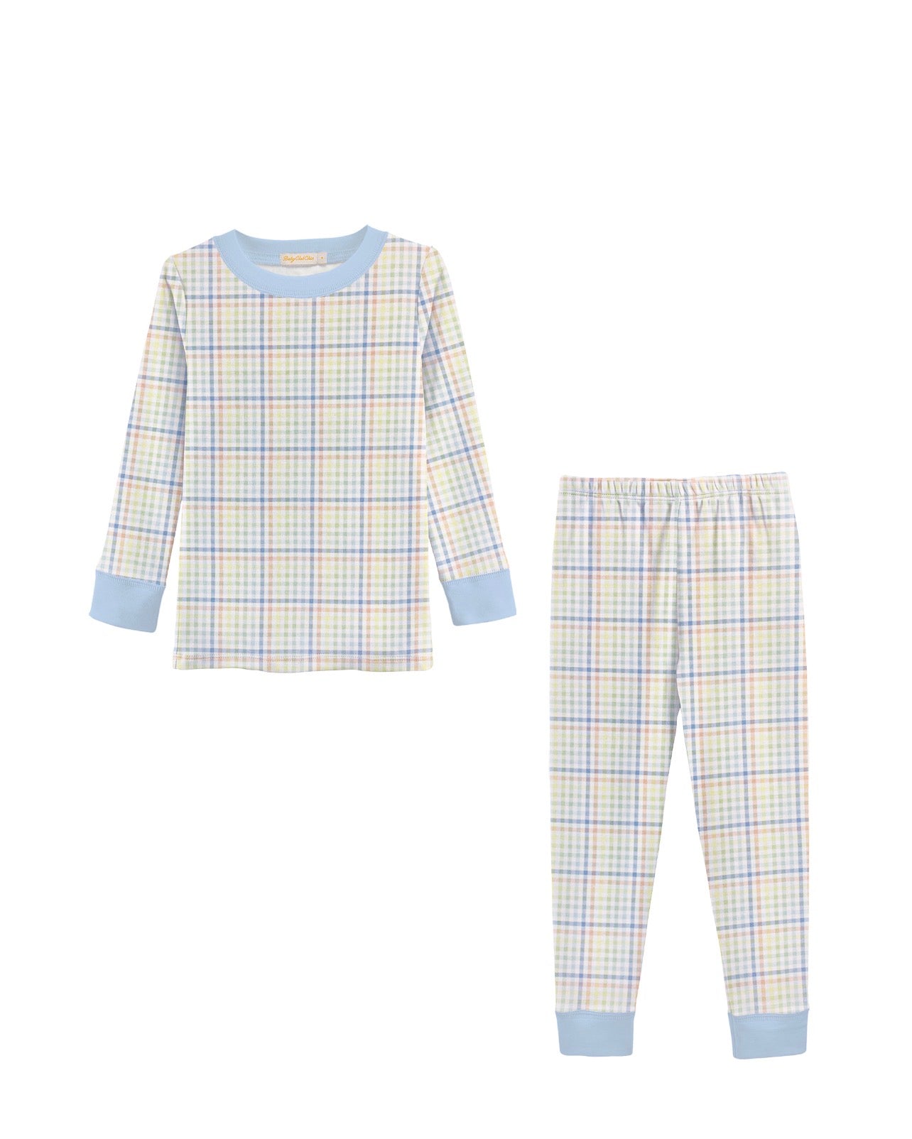 Gingham Adventure Pajama Set