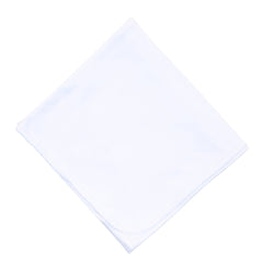 Essentials Receiving Blanket with White Trim: One Size