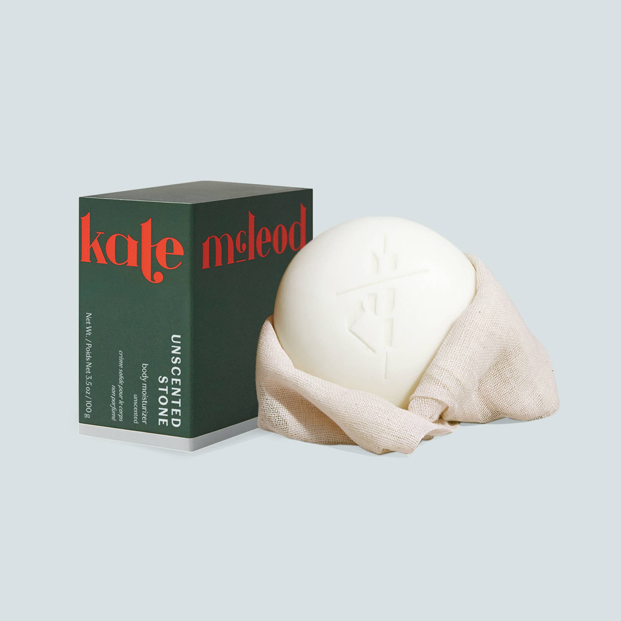 Unscented Stone | Deep Moisturizing Lotion Bar: Starter Kit (3.5 oz)