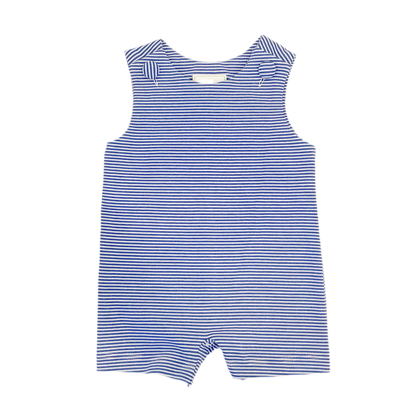 Ashton Shortfall in Royal Blue Bitty Stripe