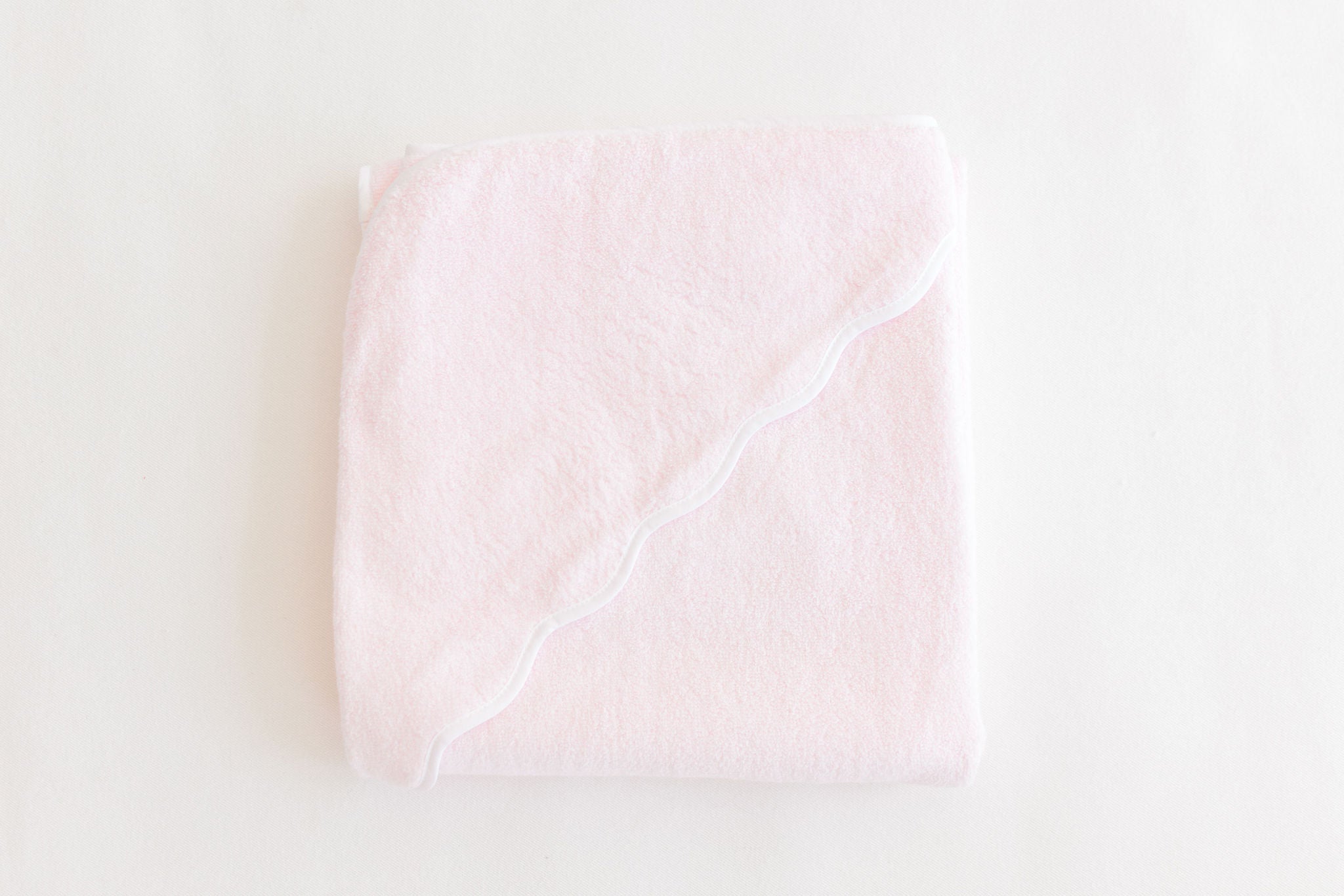 Hooded Towel- Pink Terry