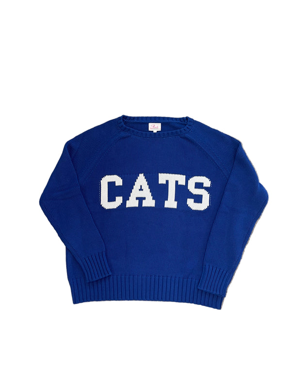 Blue CATS Sweater