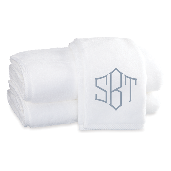 Milagro Bath Towels with Monogram