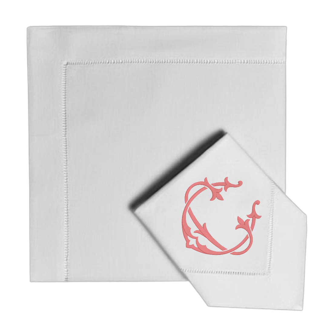 Dinner Napkins with Monogram