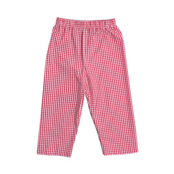 Leo Pants in Red Check