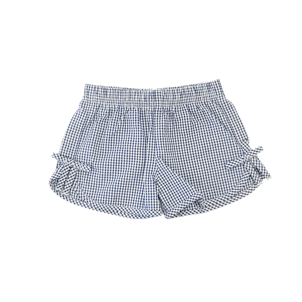 Skyler Shorts in Royal Blue Gingham